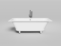 Ванна из литьевого мрамора Salini ORLANDA 170x75 103213GRH Ванна из литьевого мрамора Salini ORLANDA 170x75 103213GRH